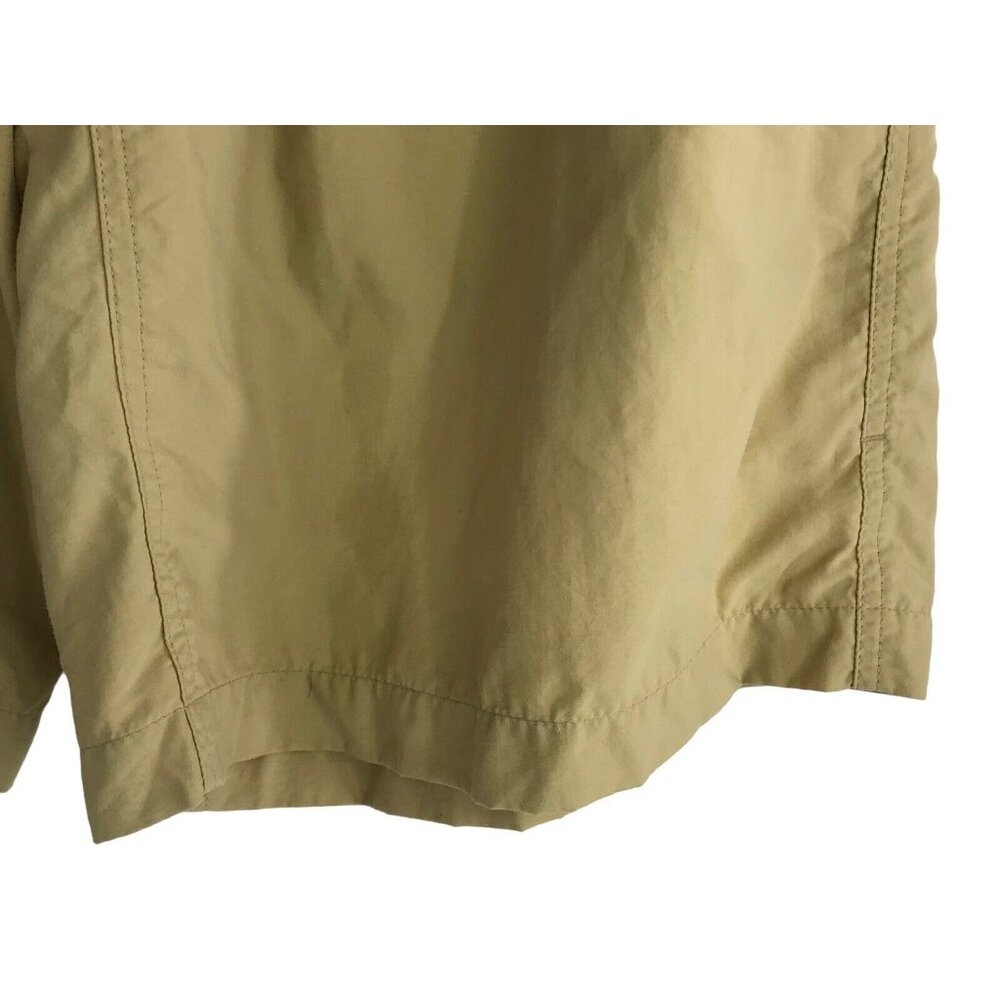 Patagonia Shorts Mens Size Large Baggies Khaki Elastic Belt Unlined Pockets - Picture 3 of 11